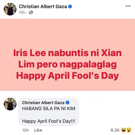 Xian Gaza April Fool’s : r/ChikaPH .